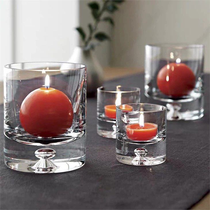 Clear Glass Cylinder Vases Candle Holder 5 Clear Glass Cylinder Vases Candle Holder 5