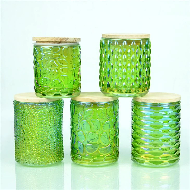 Glass Candle Holder Decorative Centerpiece