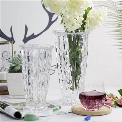 گلدان غنچه ای شیشه ای کلاسیک